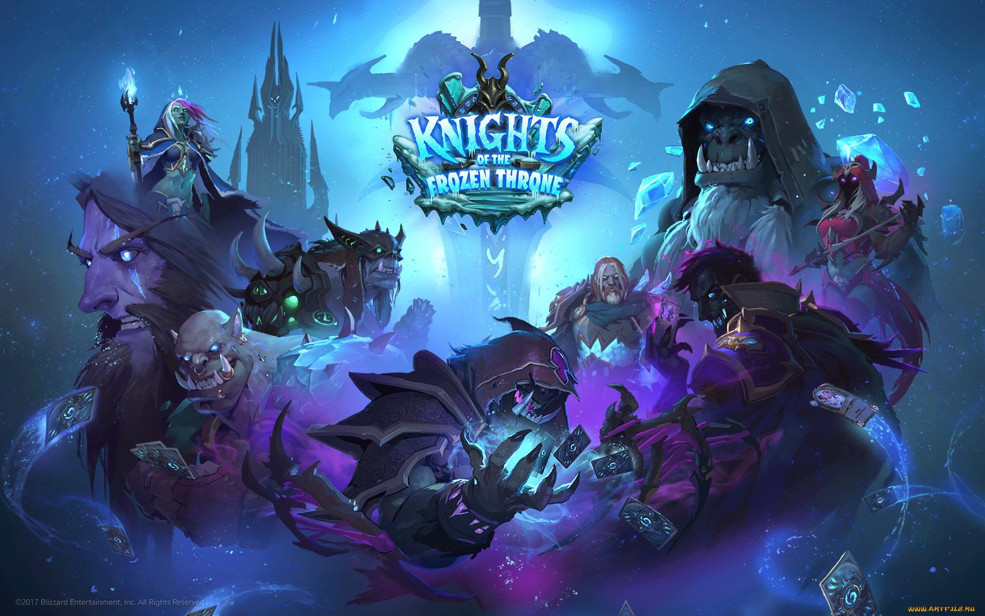 Обои Свалка Hearthstone: Knights of the Frozen Throne, обои для рабочего  стола, фотографии видео игры, hearthstone, knights of the frozen throne,  ролевая, knights, of, the, frozen, throne, action Обои для рабочего стола,